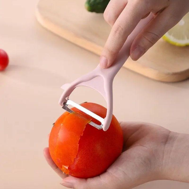 Нержавеющая сталь Овощечистка Фрукты Картофель Резак Кухонный Нож Набор Бытовой Гаджет Кухонные Инструменты Аксессуары