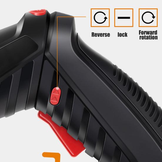 Набор беспроводных электрических отверток со светодиодной подсветкой, с высоким крутящим моментом, компактный, портативный, перезаряжаемый, маленький