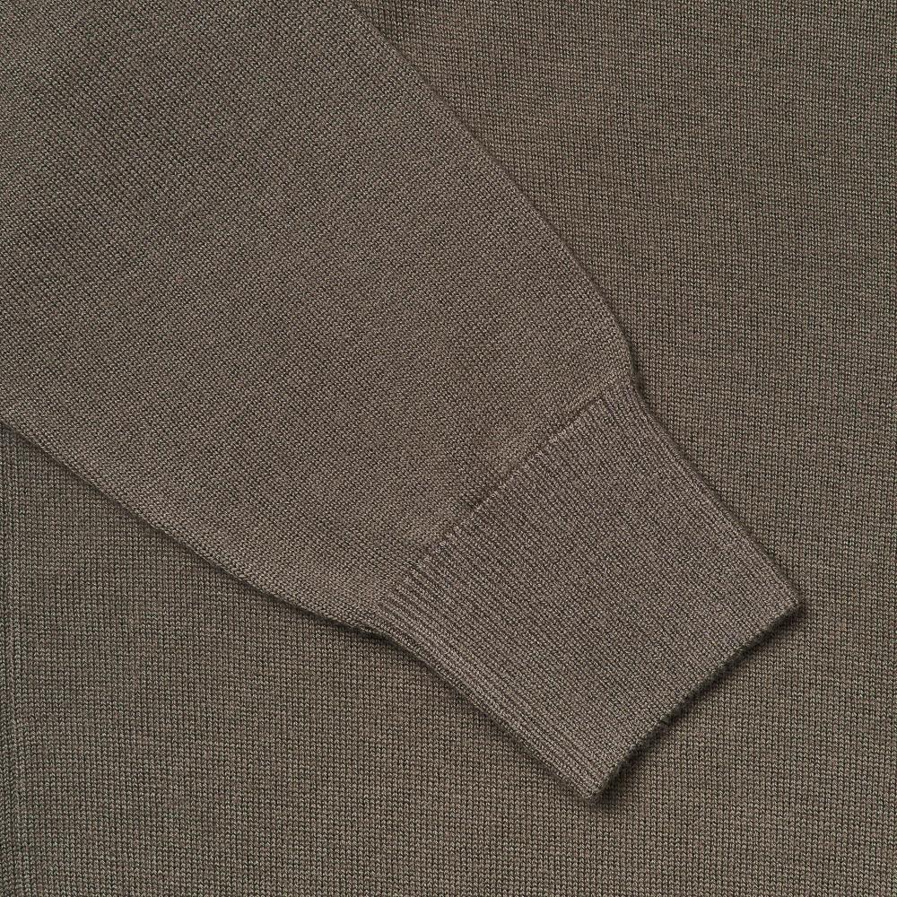 VERNO 24Ss Cashtouch Saddle Sleeve Polo Knit Chimney