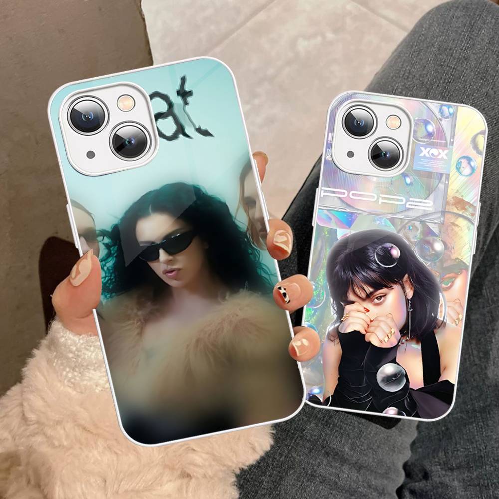 Британская Поп-певица Charli XCX Для IPhone 14 13 12 Mini 11 Pro XS Max X XR 14 Plus Чехол из Закаленного Стекла