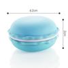 Portable Circle Cute Mini Macaroon Cookie Design Candy Color Storage Box Jewelry Box Mini Chocolate Snacks Box
