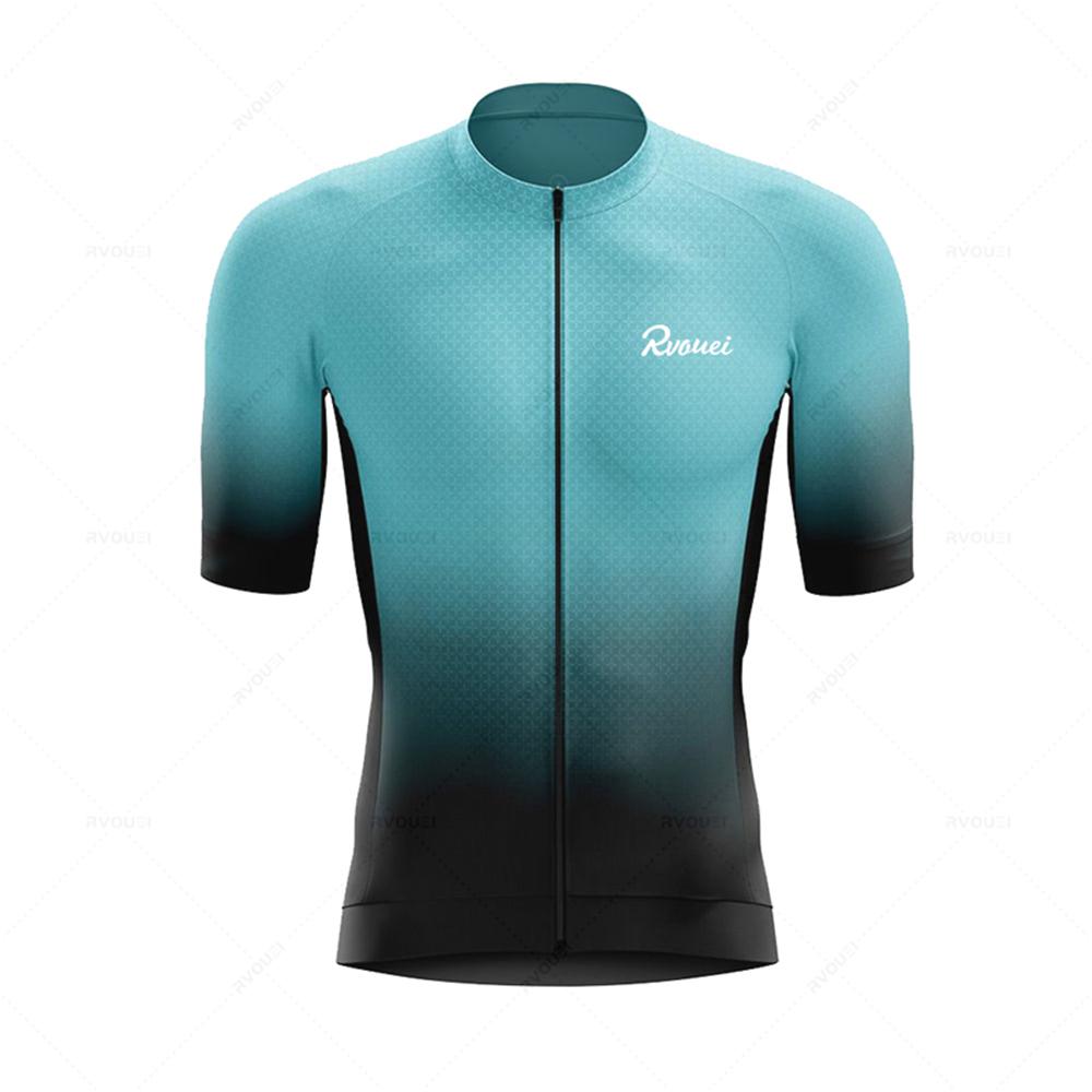 Велосипедная майка Pro Team Rvouei Мужской Комплект Bicicleta Спортивная одежда для гонок на велосипеде Дышащая одежда для горного велосипеда Спортивная одежда
