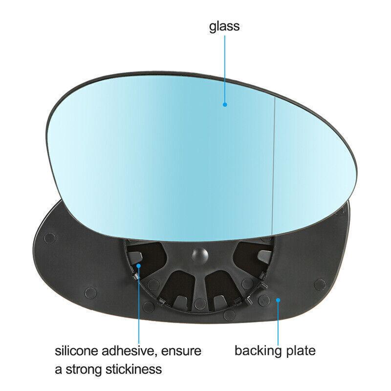 RH Right For BMW E90 E91 E92 E93 E81 E82 E87 E88 E46 Mirror Glass Heated Backed