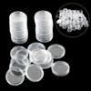 100Pcs 21mm Transparent Coin Holder Capsules Storage Box Clear Round Display Cases Coin Capsules Storage Protector