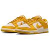 Nike Dunk Low Pack Нескользящие Износостойкие Низкие Кроссовки для Скейтборда Женские Желтые Белые Кроссовки для Скейтборда