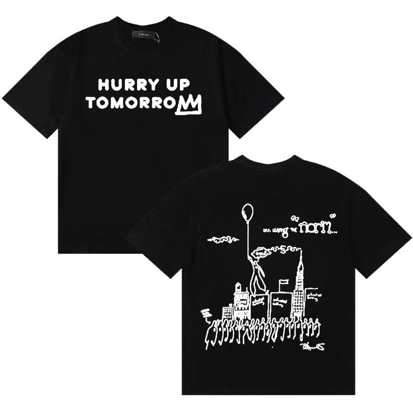 The Weeknd Hurry Up Tomorrow Merch TShirts 2025 Print Tee Shirts Unisexs Popluar Clothing Fashion Oversized Loose T Shirts Unisex