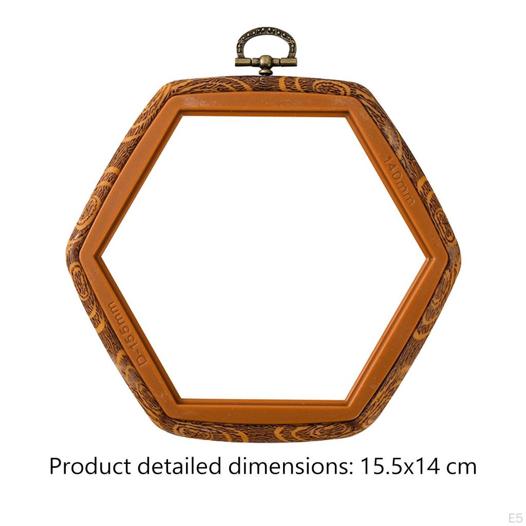 Embroidery Cross Hoop Stitch Ring Display Frame Decor DIY Needlecraft