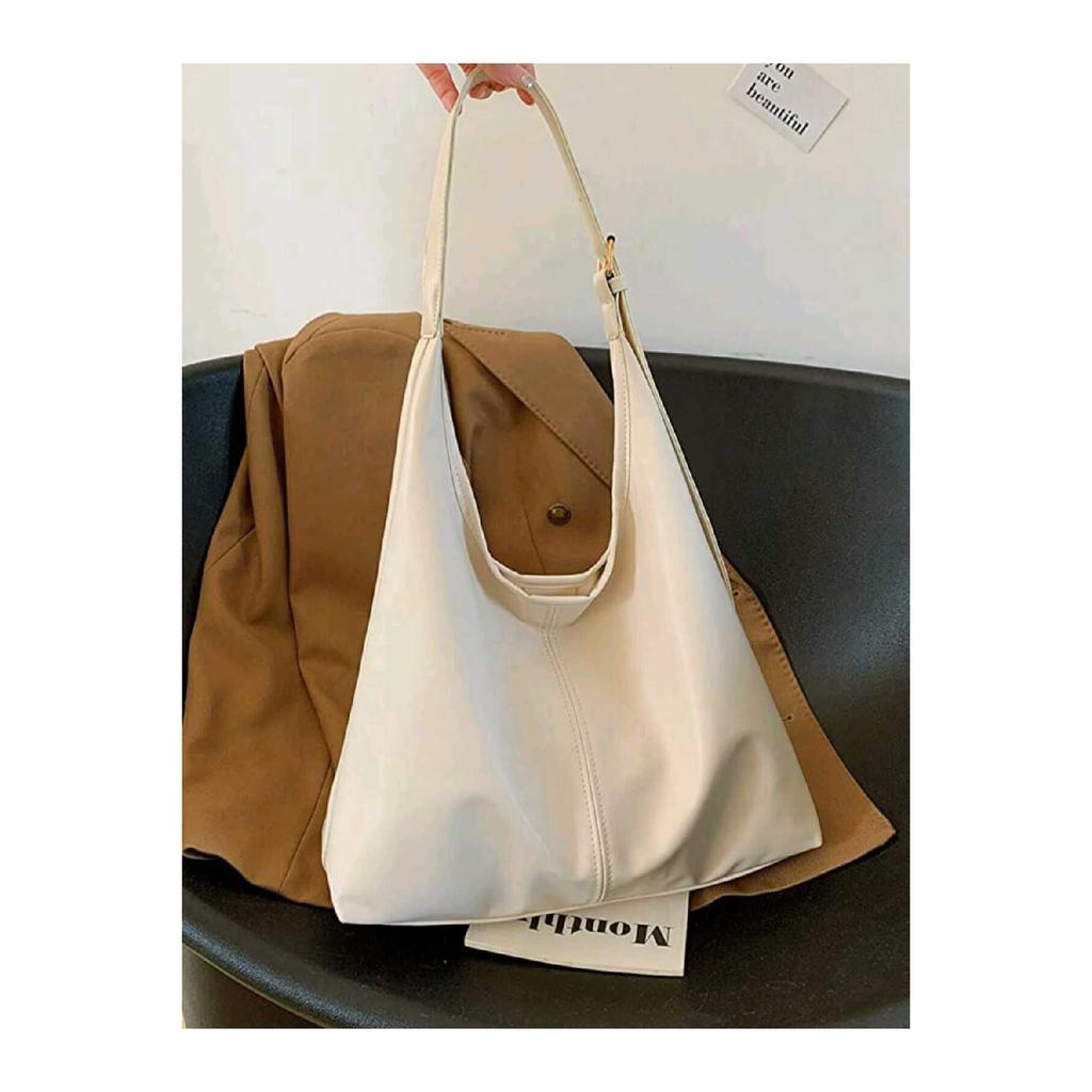 Women's Black Shoulder Bag Soft Inside And Outside Textured Quality Workmanship And Soft Faux Leather Hand Bag