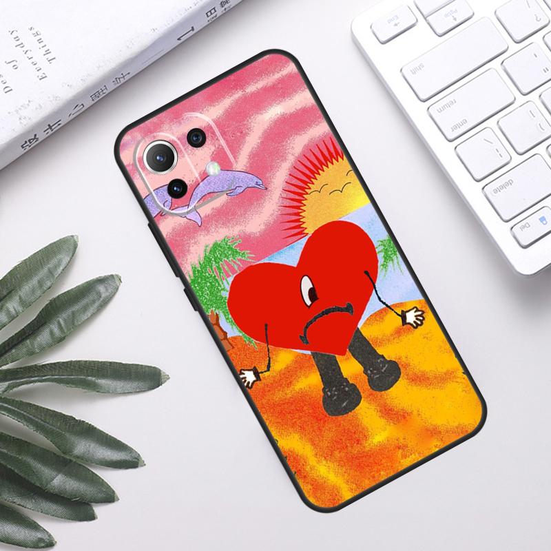 Чехол Bad Bunny для POCO F5 X3 X5 Pro F3 F4 GT M5s C40 Задняя крышка для Xiaomi 13 12 Lite 11T 12T Pro 12X