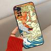 Японский чехол для серферов для Xiaomi Redmi Note 14 13 12 11 10 15 Pro Plus Чехол для Redmi 15 C 13C 10C 12C 14C