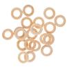 20 шт., изготовление ювелирных изделий своими руками, деревянное кольцо для прорезывания зубов для украшения поделок, 25 мм