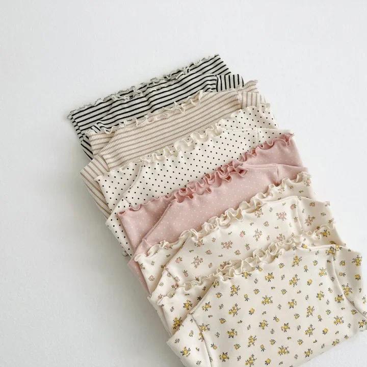 Осенне-зимняя детская футболка с длинными рукавами Wood Ear Edge для девочек, хлопковый лыжный костюм для девочек, универсальный топ, детская одежда