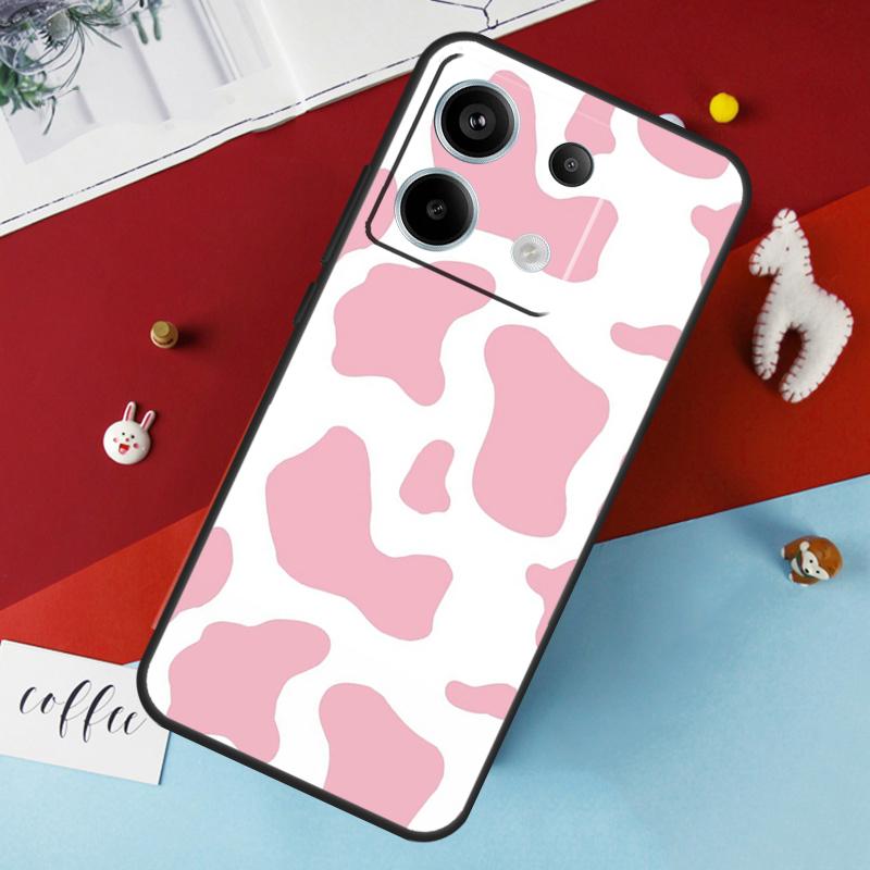 Cow Print Case For Xiaomi Redmi Note 13 12 11 8 9 10 Pro Note 12S 11S 10S Redmi 12 10C 12C 13C Cover