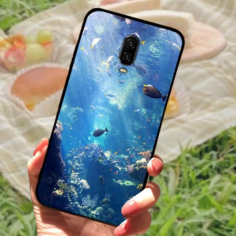 Чехол для Oneplus 6T Силиконовый Мягкий ТПУ Чехол для Телефона Для One Plus 6 6T Чехол Бампер Для Oneplus 6 6 T Capa Мраморный Модный Coques