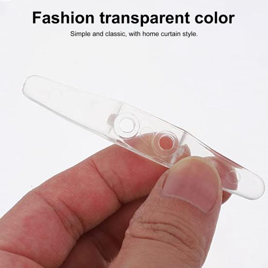 12 шт. прозрачные зажимы для шнура для жалюзи сохранят ваши оконные жалюзи и шторы аккуратными и стабильными крючками для позиционирования