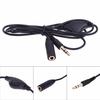 3.5Mm Male To Female Earphone Audio Extension Exteneder Cable Volume Control