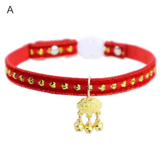 Ошейник для котенка, долговечный кулон с замком, декоративные регулируемые отрывные ошейники для домашних животных, кошек, собак