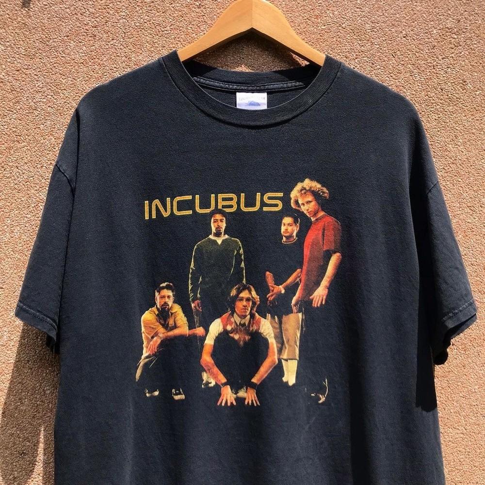 Reprint Incubus Morning View Tour 2002 rare design black T shirt vtg Unisex T-Shirt