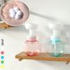 300ml Liquid Soap Dispenser Flower Shape Foaming Lotions Refillable Pump Empty Bottle Plastic Clear Shower Gel Foam Pump Bottle