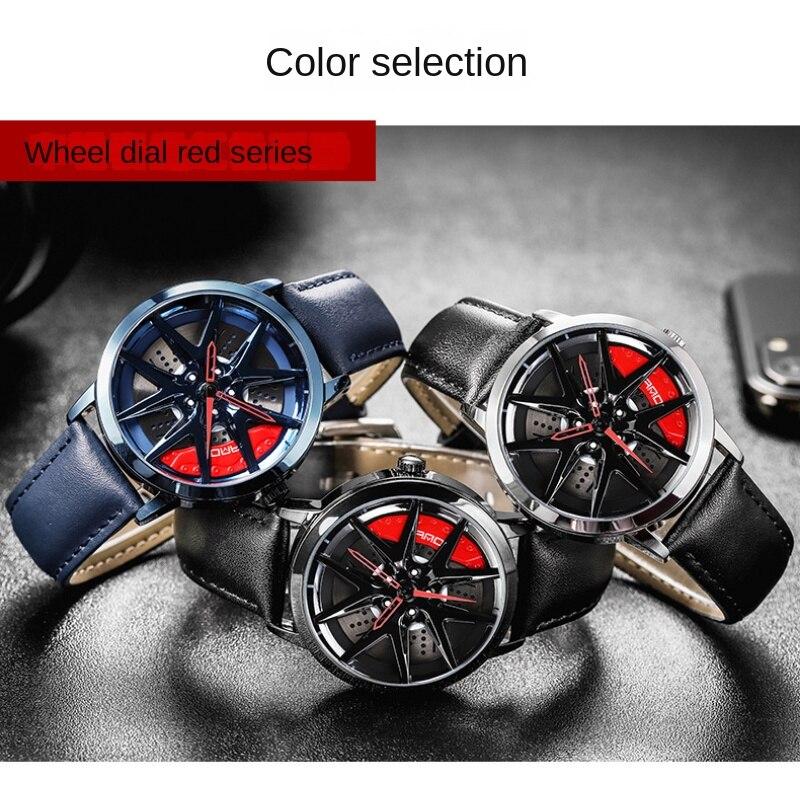 SANDA Новые автомобильные кварцевые часы для мальчиков, крутые мужские повседневные мужские электронные кварцевые часы с ремнем