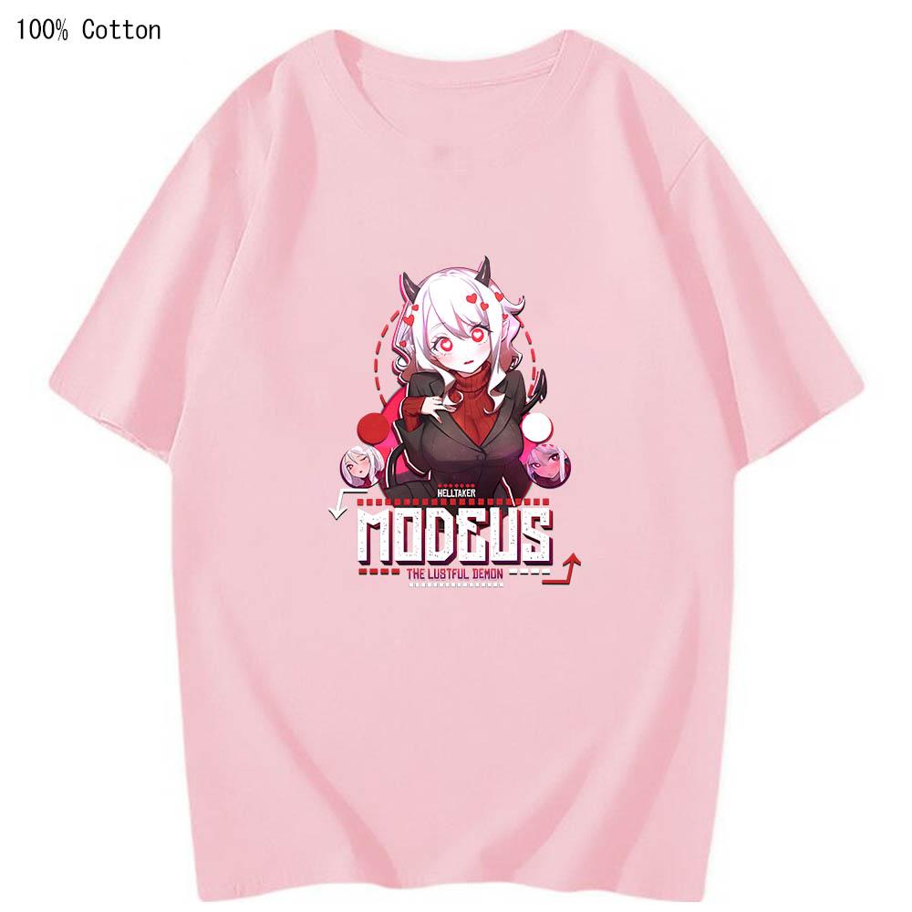 Helltaker Принт Графический Милые Футболки Funko Pop Манга Футболка Мягкий 100% Хлопок Мужская/женская Футболка Большая Мультяшная Аниме Футболки