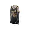 NBA Sleeveless Breathable Quick-Drying Basketball Jersey, Toronto Raptors Siakam No. 43 Straight Basketball Vest Men Tops Black DB4046-010
