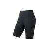 Solid Color Cycling Five-Point Fitness Sports Shorts Women Shorts Black 962327309-1