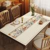 Легкий Роскошный Обеденный Стол Мат, Скатерть, Водонепроницаемый, Маслостойкий, Не оставляющий следов, Премиальный Мат для Кофейного Столика, Защищающий от Ожогов и Теплоизолирующий Настольный Коврик