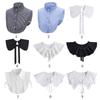 Vintage Detachable Classic Cotton Shirt Fake Collar Blouse False Collar Lapel Clothes Accessories