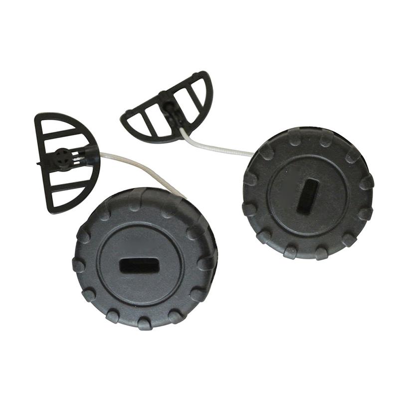 2 шт. Черная крышка топливного бака для бензопилы Stihl 017 018 MS170 MS180 11303500500 Аксессуары для силовой техники Запчасти для бензопилы