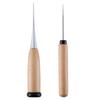 DIY Stitch Wooden Handle Punching Awl Tool Leather Craft Hole Maker