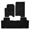 Tapis De Sol - SSangYong - Rexton 5 - Velours Noir - 4 Pièces - Antidérapant Et Imperméable