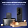 Умная камера дверного звонка с звонком, инфракрасная камера ночного видения, 2.4G WiFi, беспроводная видеокамера звонка