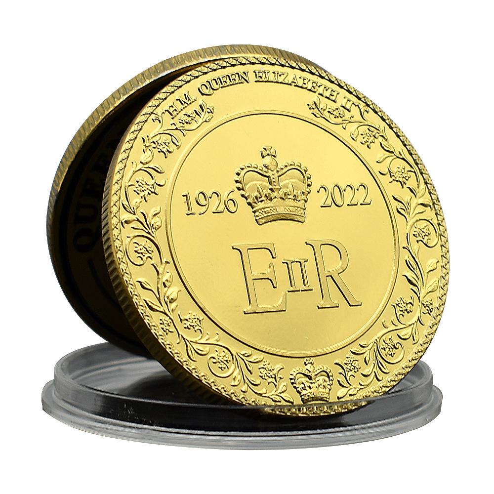 Queen of Australia, Queen Elizabeth II Coins, 1926-2022, Emblem of England, Metal Medal