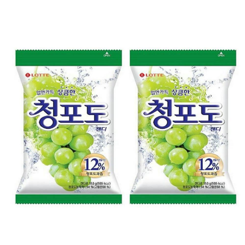 Корейские конфеты с зеленым виноградом 153 г/персиковые конфеты 153 г/корейские закуски/конфеты