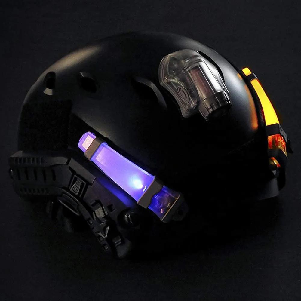Tactical FMA Helmet Flashing Light Survival Signal Light Waterproof Lamp Outdoor Equipment for Hunting Hiking Cycling