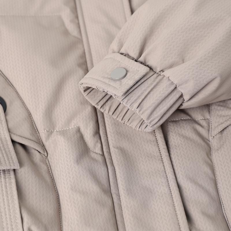 Воротник из натурального меха Зимние пуховики для женщин среднего возраста с капюшоном больших размеров XL-6XL Толстые теплые куртки с наполнителем из белого утиного пуха Женская одежда