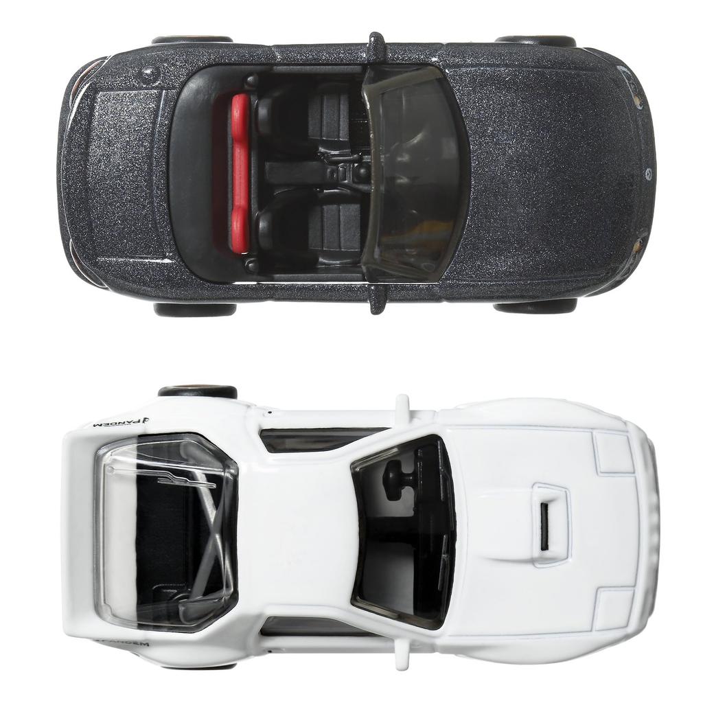 Hot Wheels Premium 2 Pack Mazda RX7 FC Pandem Mazda Mazdaspeed Miata Years Old and HRR75 / '04 [Mini Car] [3 Up]