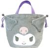 Tees Factory Sanrio Plush Multi Drawstring Purse Kuromi SR-5530330KU