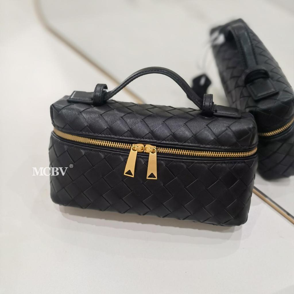 2024 MCBV натуральная кожа плетеная овчина сумка через плечо для женщин