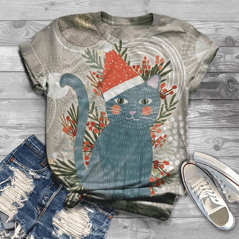 Футболка с 3D-принтом, короткий рукав, женская спортивная одежда, летние футболки с круглым вырезом, большие размеры, женские простые футболки