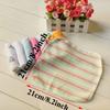 8PCS Baby Washcloths Set, Soft Absorbent Organic Cotton Washable Saliva Towel Face Wipes, Newborn Bath Face Towel Random Color