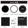 Variable ND PL 77mm HD Natural CPL Filter Compatible with Magnetic and Stops of Light Faithful Color Lens Cap and H&Y Filter, Filter, EVO, Color,
