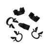 ESC ECF5038 10 Pieces Wiring Cable Loom Harness Holder Clip 7703079070 for Renault