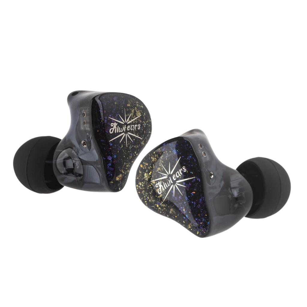 LINSOUL Kiwi Ears Forteza Hybrid HIFI Earphones Canal Type Stereo Plug 2pin Connector Recable Design Ergonomic Design 3D Print Cavity Tuning