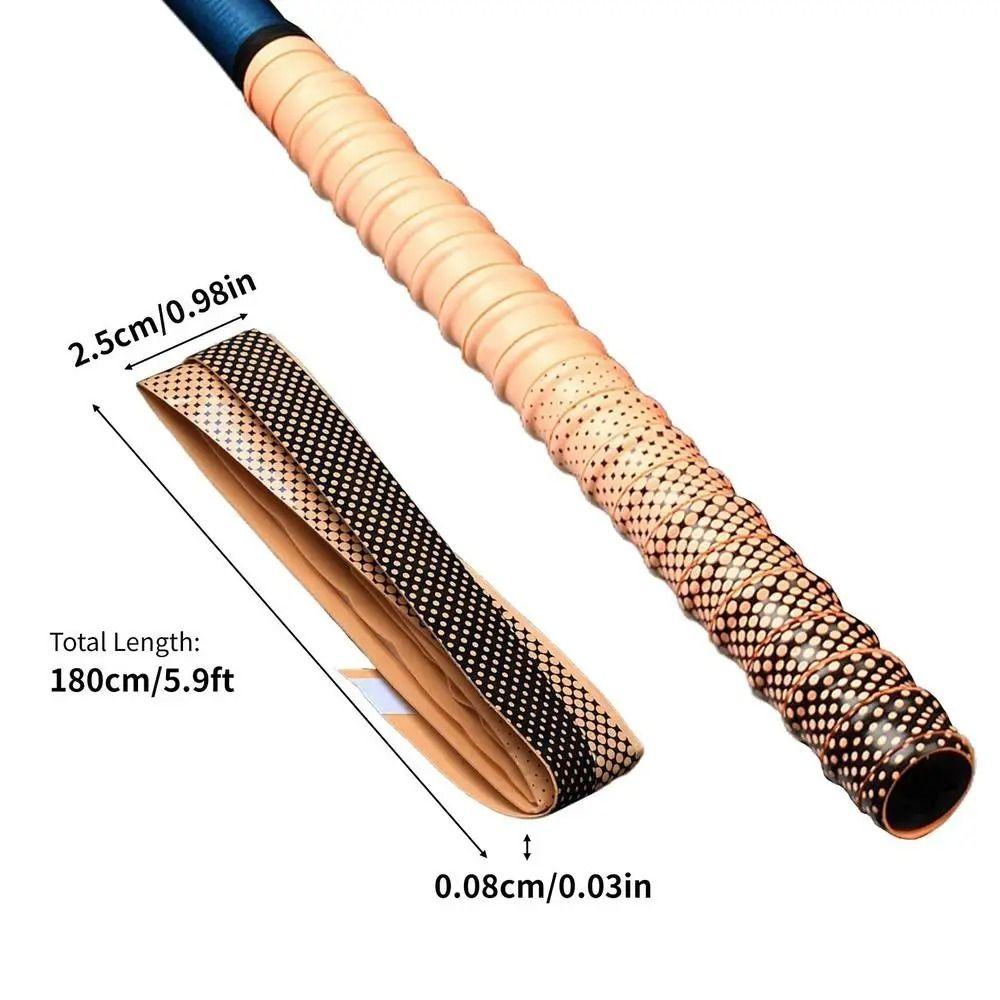 180см Противоскользящая Лента для Обмотки Теннисной Ракетки Градиентная Цветная Лента для Удочки Рыболовная Повязка от Пота для Удочки