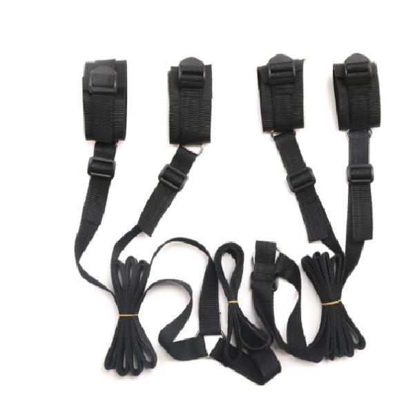 Adult Toys SM Sex Restraint Handcuffs Slave Tools Sexy Wrist To Ankle Cuffs Open Leg Hand Toys Bondage For Couples Sex Games Toy