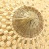 Peigu Oriental Vietnamese Chinese Asian Straw Cone Shaped Fishing Sun Rice Bamboo Hat