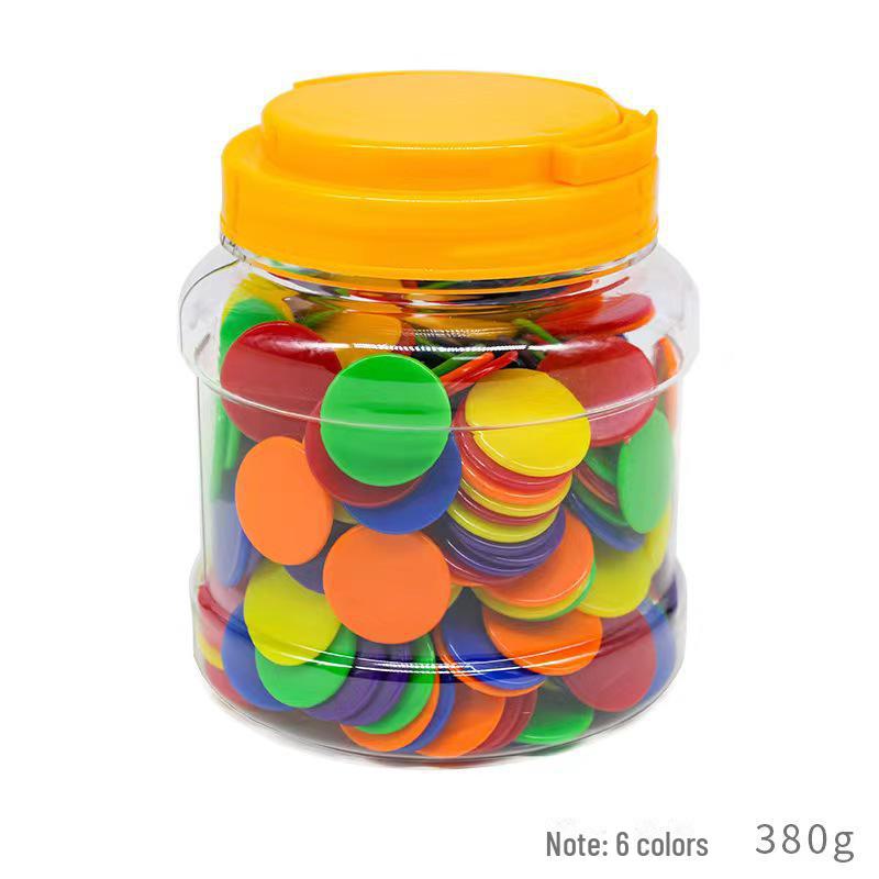 Красочные счетные монеты: Игрушки для раннего развития детей