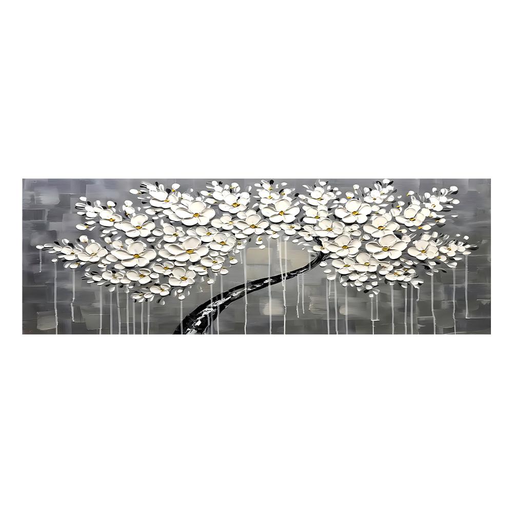 Абстрактная картина маслом на холсте «Денежное дерево», цветы, домашний декор для стен, художественное изображение для гостиной, подарок, современная ручная роспись, большая, золото